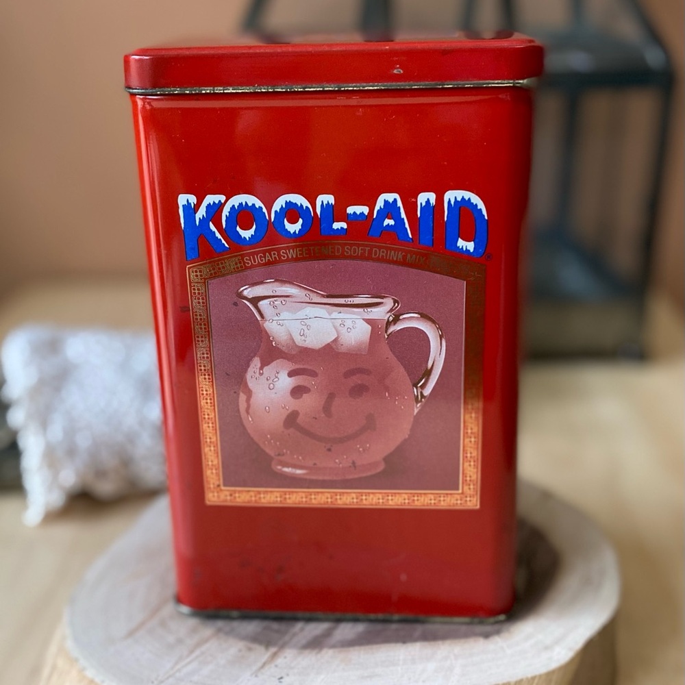 Vintage Kool-Aid Red Tin